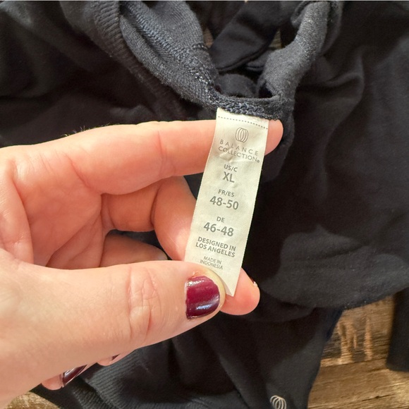 Balance Collection Open Back Long Sleeve Sweatshirt - Picture 6 of 8